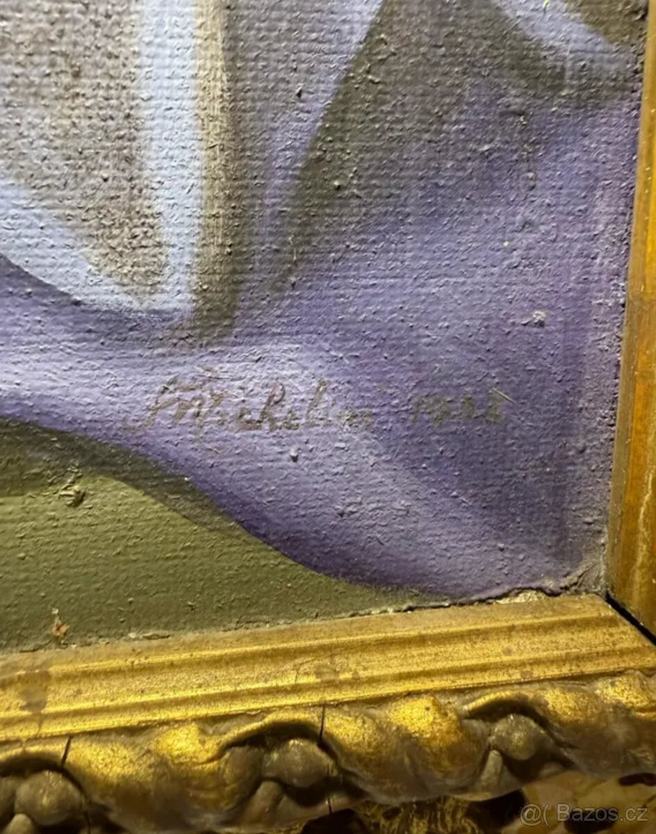 Velký kostelní obraz F. Michelini (1952) - 5