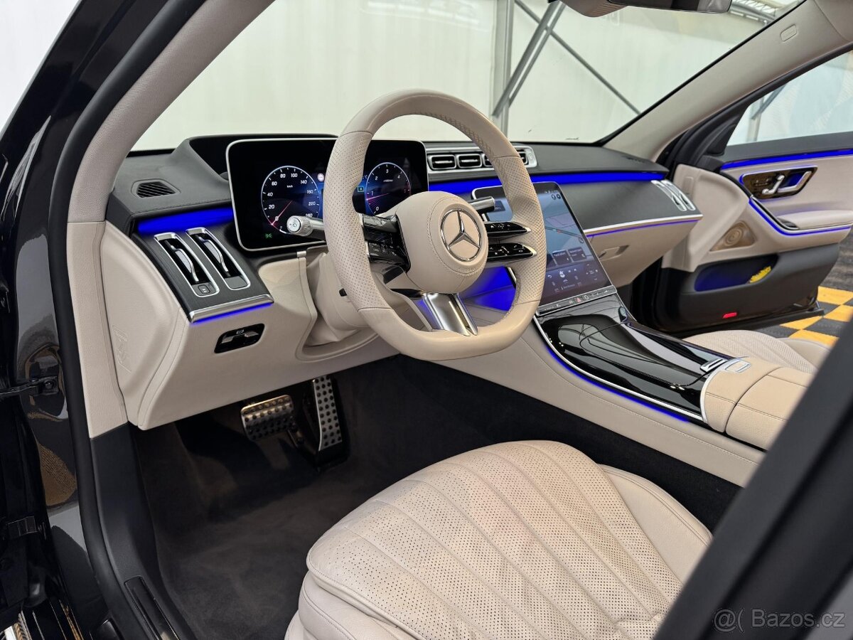 Mercedes-Benz Třídy S, S400d 4x4 DPH 1-MAJ CZ AMG - 5