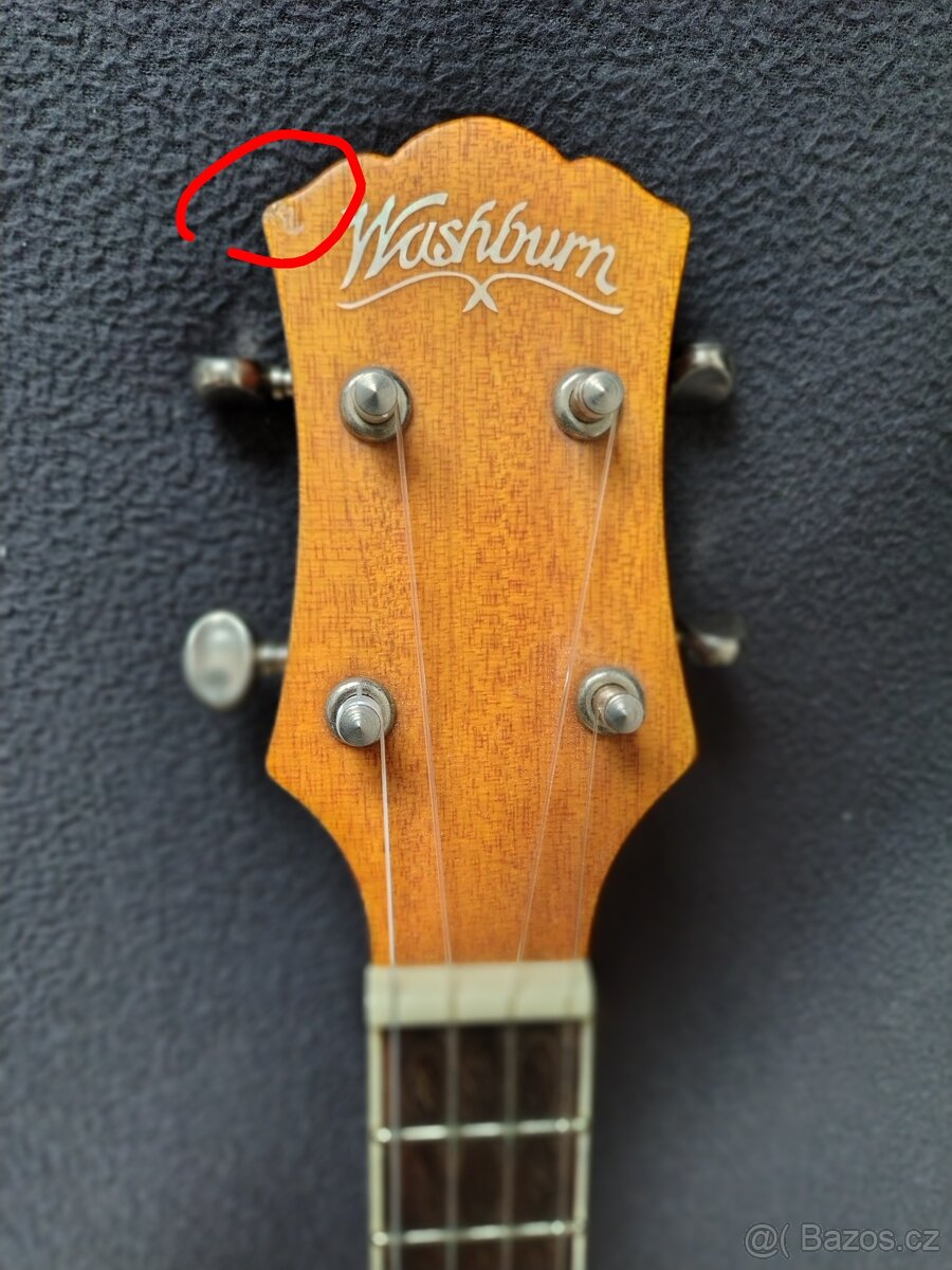 Ukulele koncertní Washburn - 5