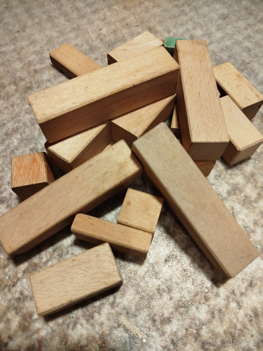 Dřevěná buková stavebnice - 5