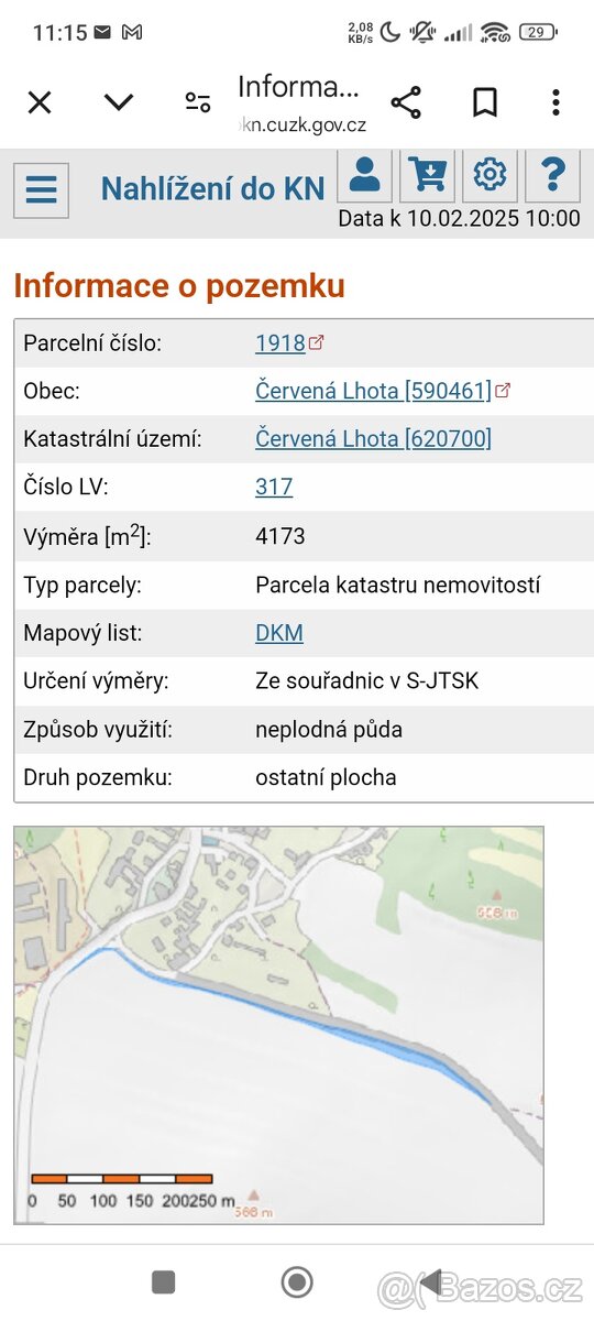 Prodej pozemku 4.173m2 u silnice - 5