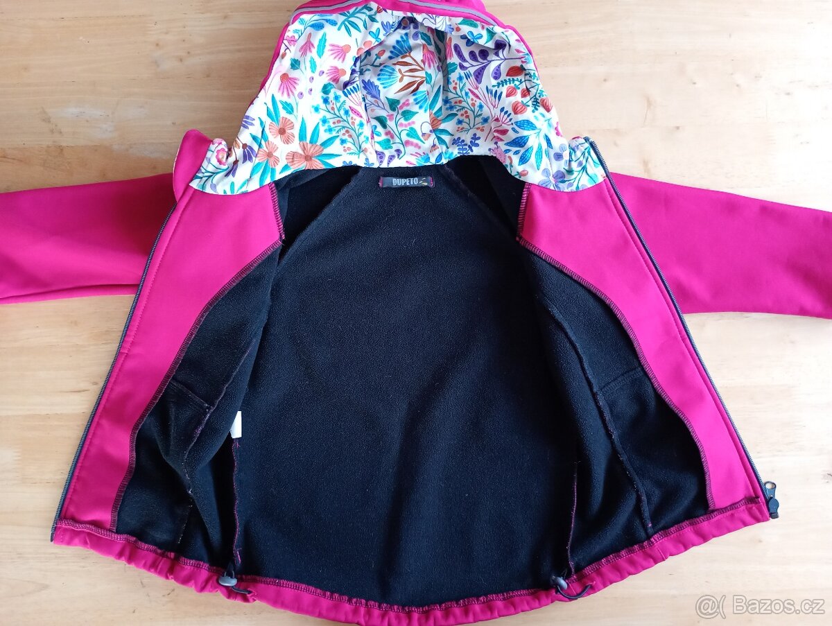 Dupeto softshellová bunda, vel. 104/110, Louka - 5