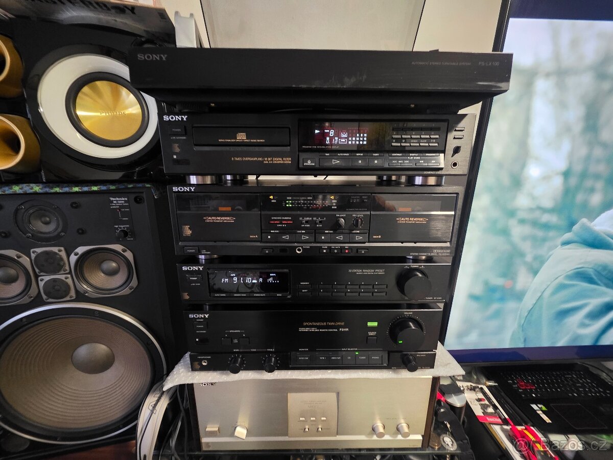 SONY TA F 311R ST S 120 TC WR 520 CD P590 PS LX 100 - 5