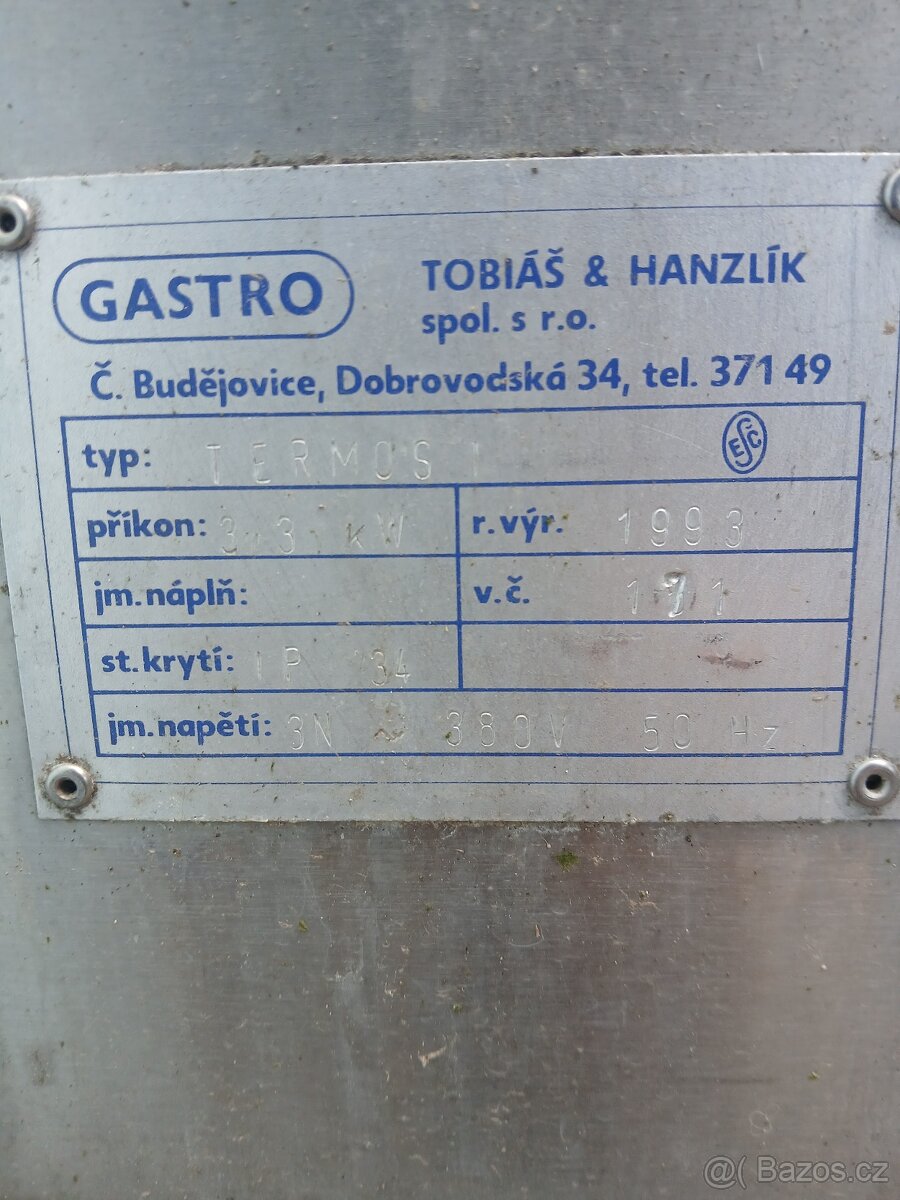 Nerezový Stůl na ohřev várnic - 5