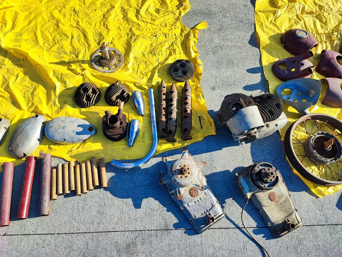 Prodám díly na motorky CZ, Jawa - 5