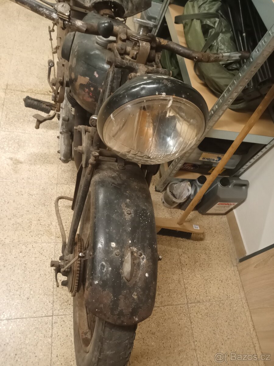 Předválečný motocykl Peugeot P107 350ccm, Doklady - 5