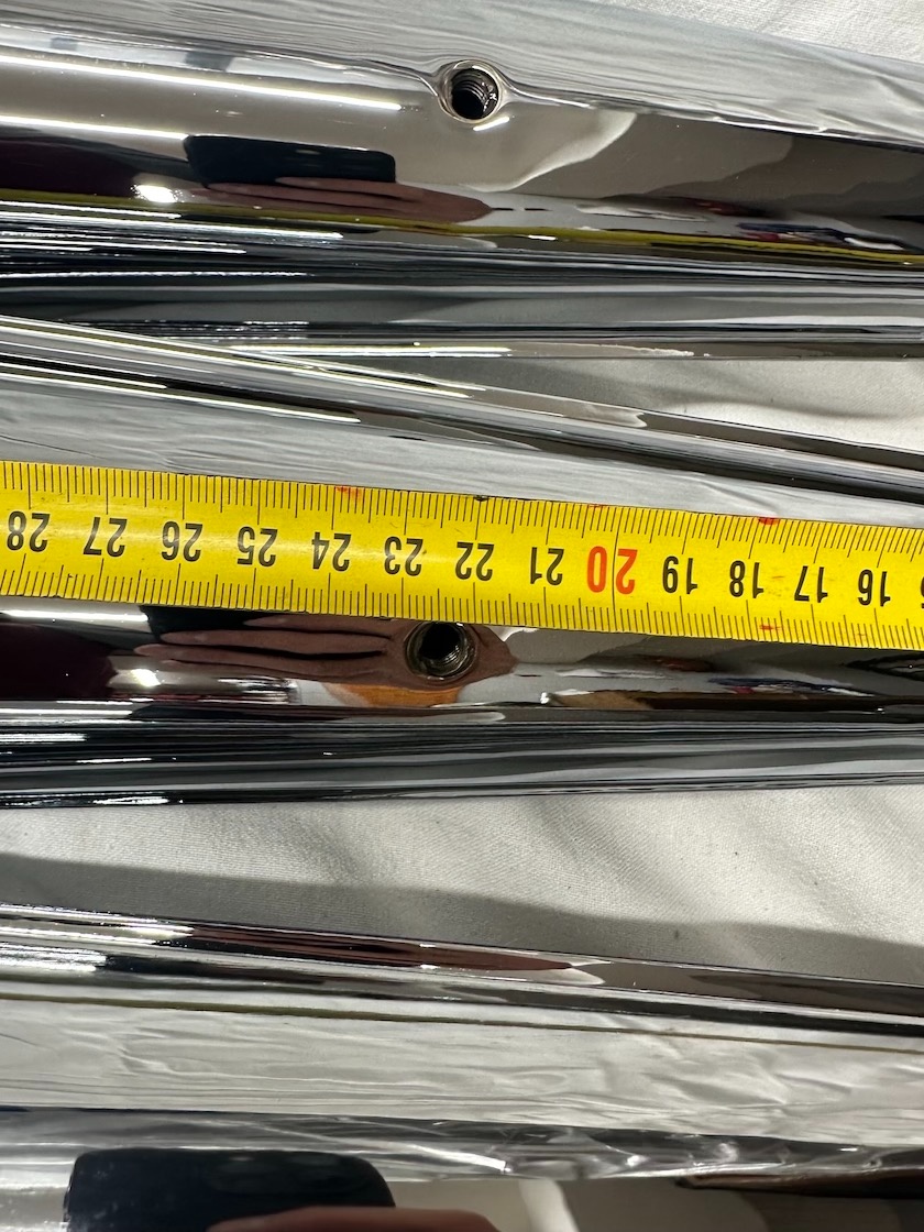 Predám VÝFUKY JAWA 350/634 638 95cm / 102 cm bez prelisu - 5