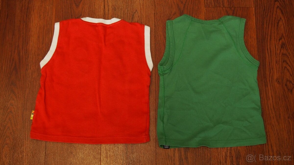 6x triko bez rukávů (tílko/nátělník) vel.98 - 5