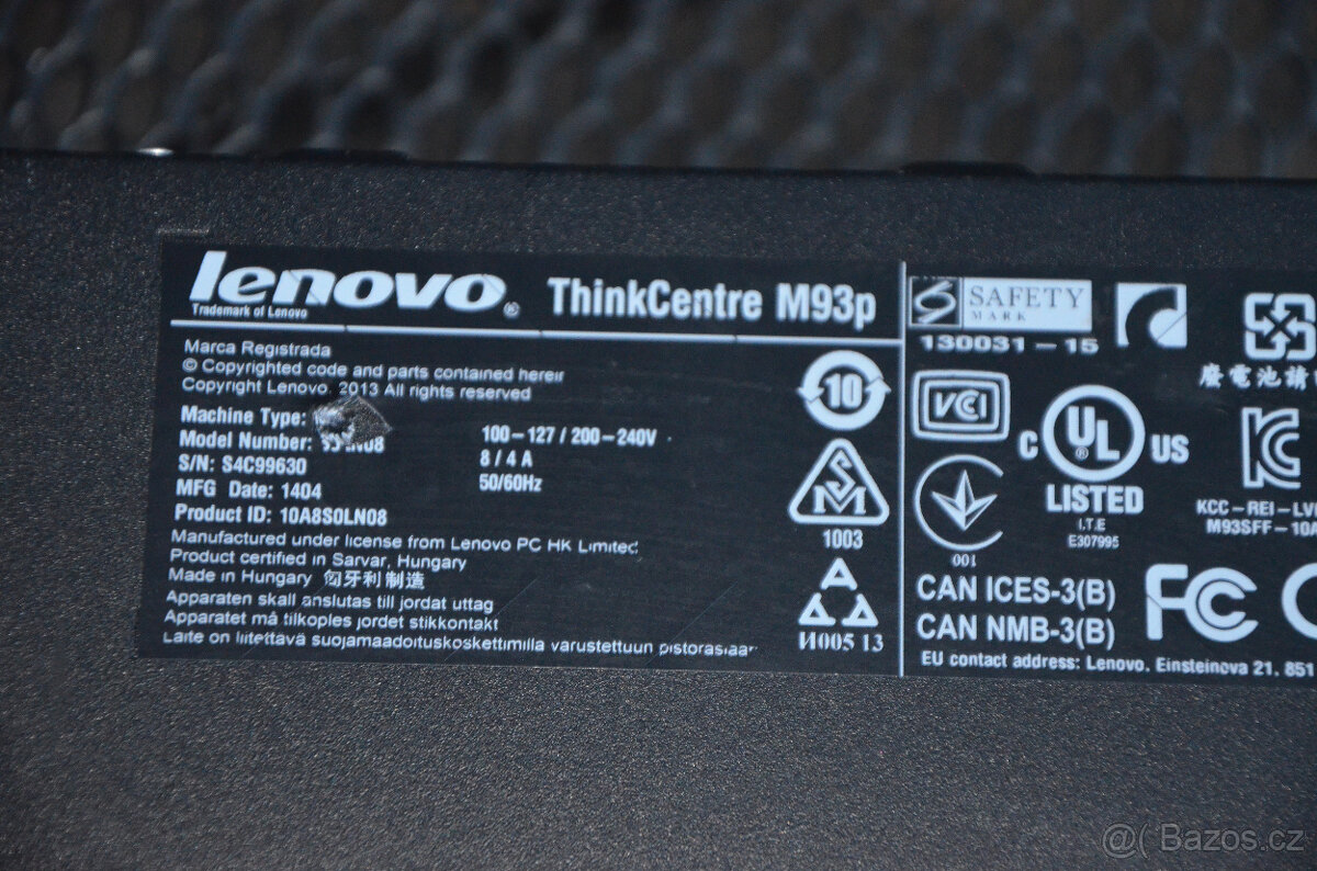 Lenovo M93P SFF i5/12GB/500GB - 5