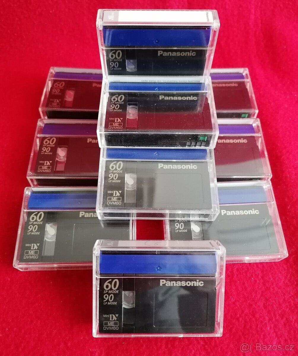 Digitálne MiniDV kazetky Panasonic - 5