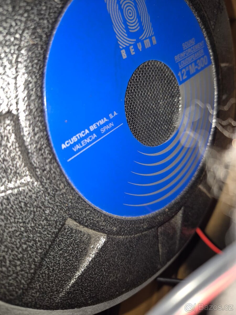 ozvučení PA zn. EDWARD, 2x bass, 4x vrch - 5