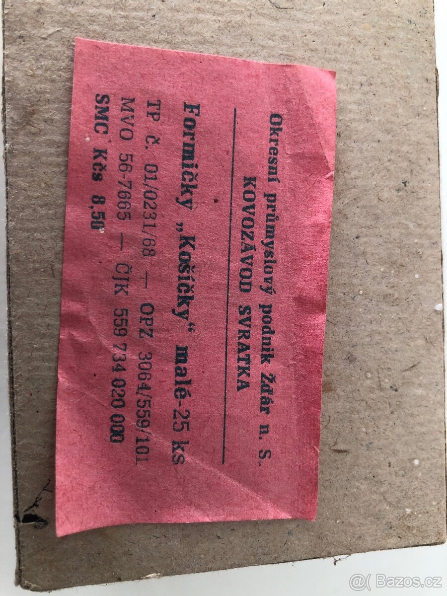 retro formicky ma cukrovi kosicky male Kovozavody Svratka - 5