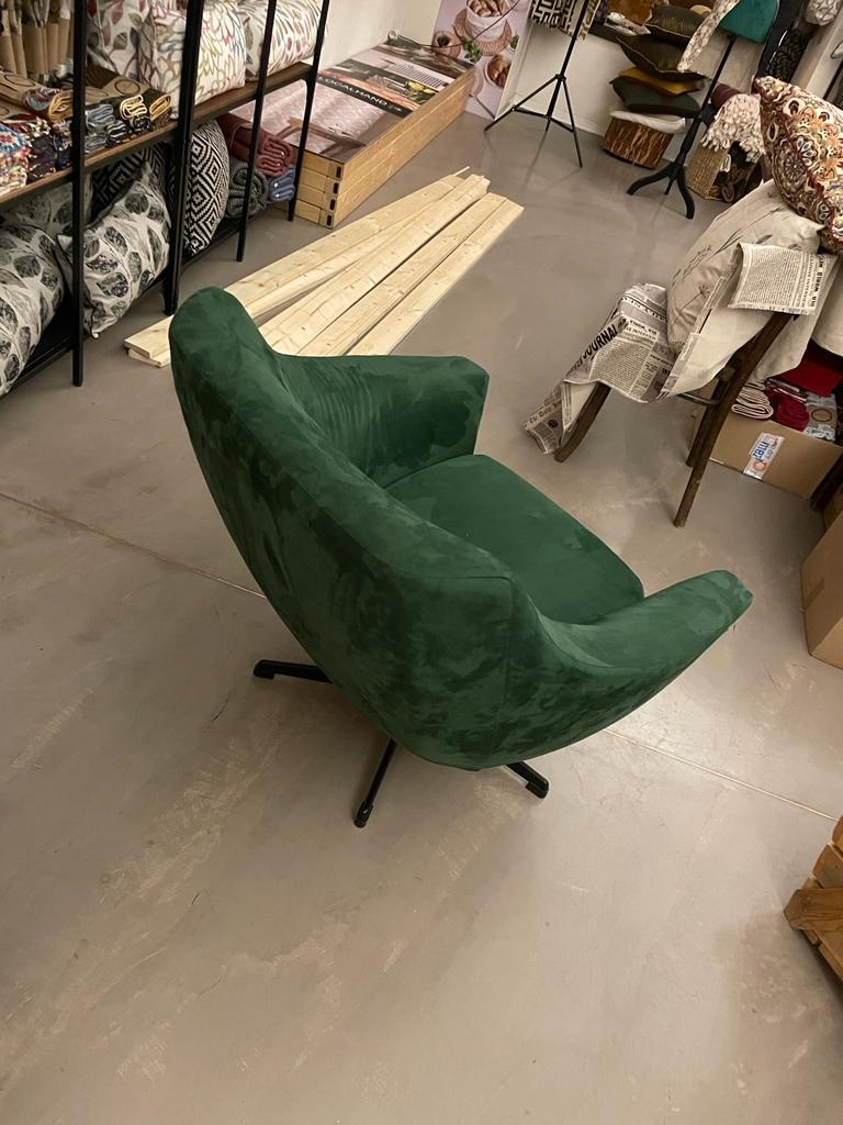 Otočné retro křeslo po kompletní renovaci. - 5