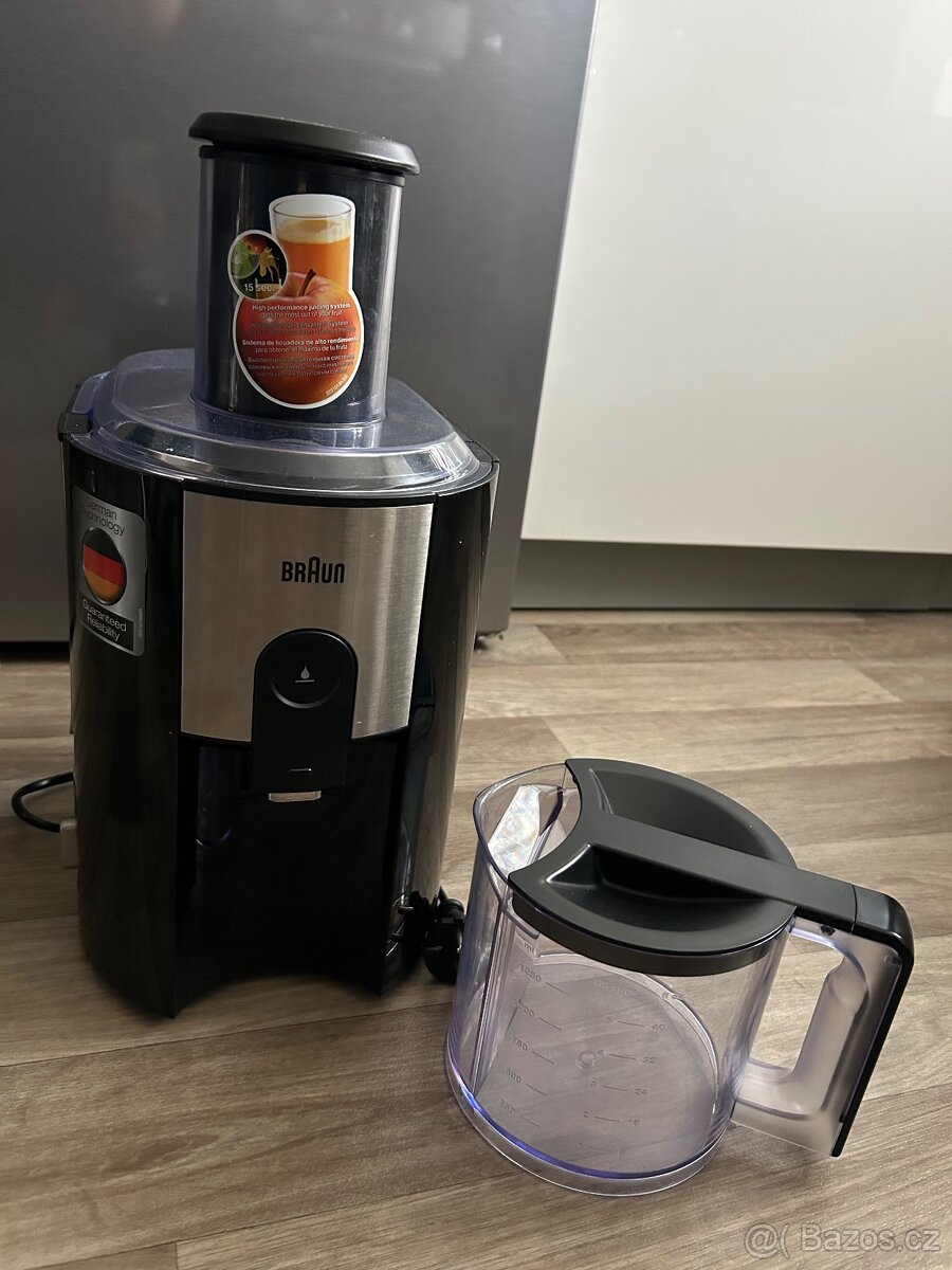 Multifunkční odšťavňovač Braun J500 - 5