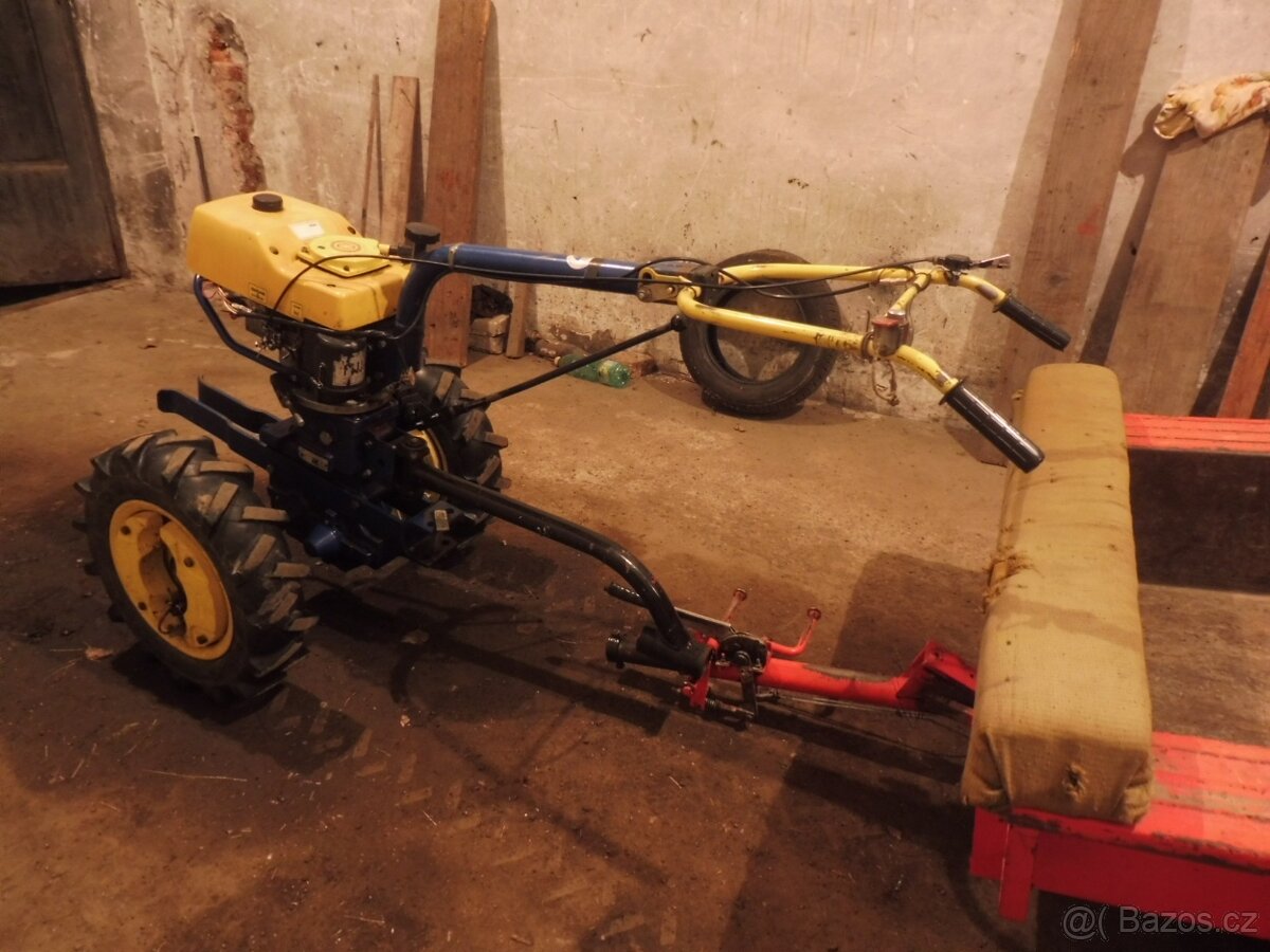 prodám malotraktor agzat s vlekem - 5