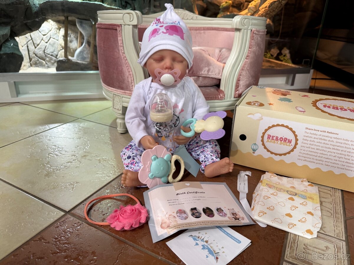 Reborn realistická holčička N.O.V.Á. - 5
