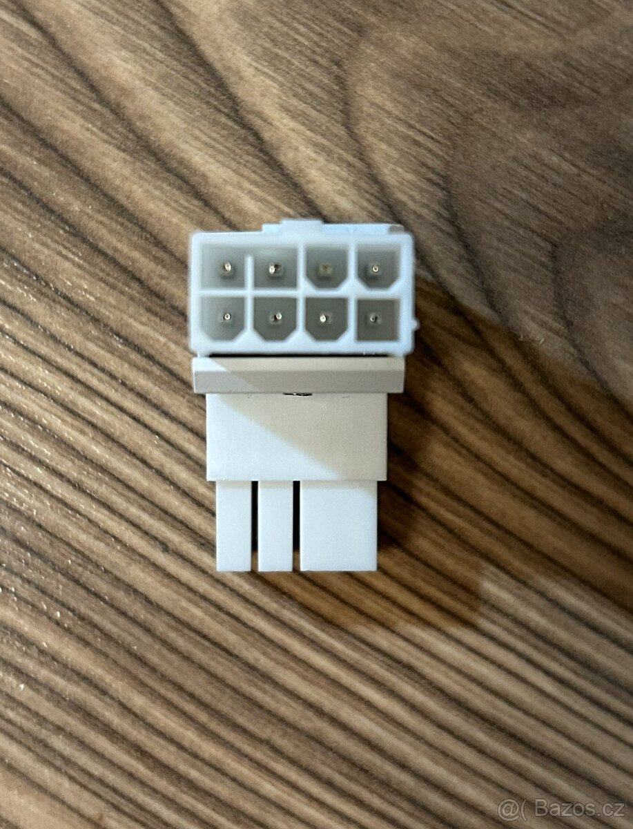 8pinový PCIe napájecí adaptér pro GPU, 90° úhlový konektor - 5
