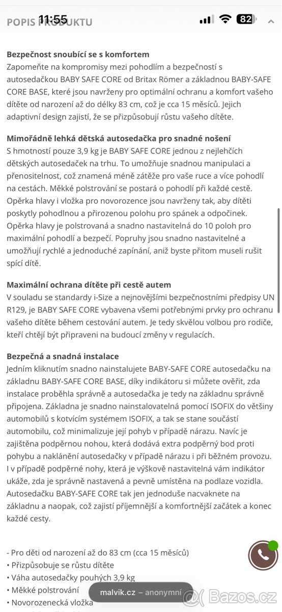 Dětská autosedačka - 5