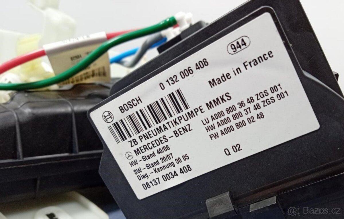 Mercedes W221 PUMPA VZDUCH.INTERIER.INFO V TEXTU. - 5