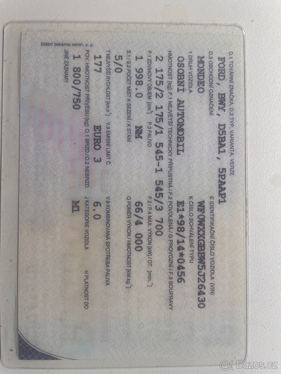 Ford Mondeo 2,0 tddi 66kW - 5