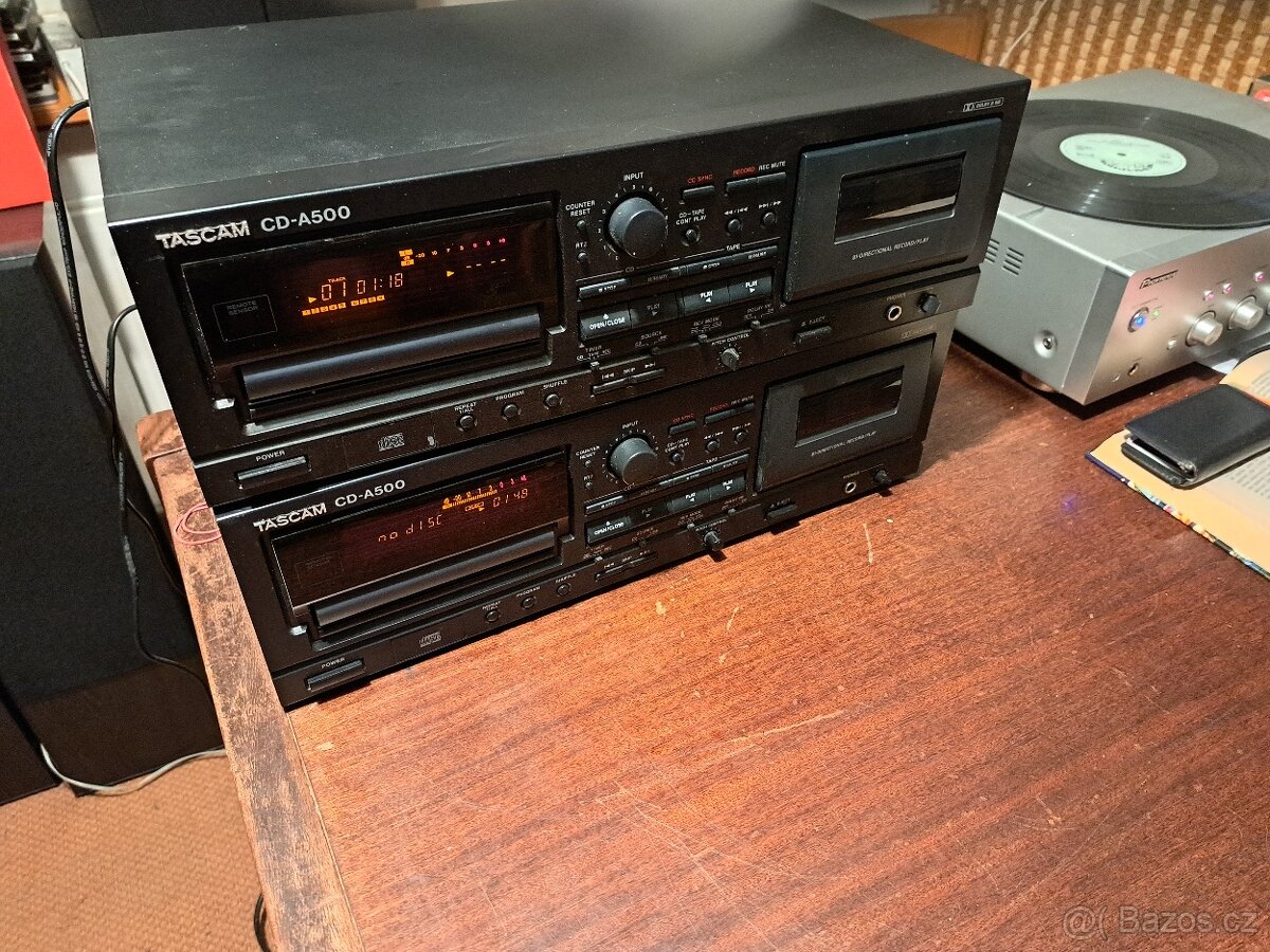 TASCAM CD-A500 (CD přehrávač a kazetový magnetofon) - 5