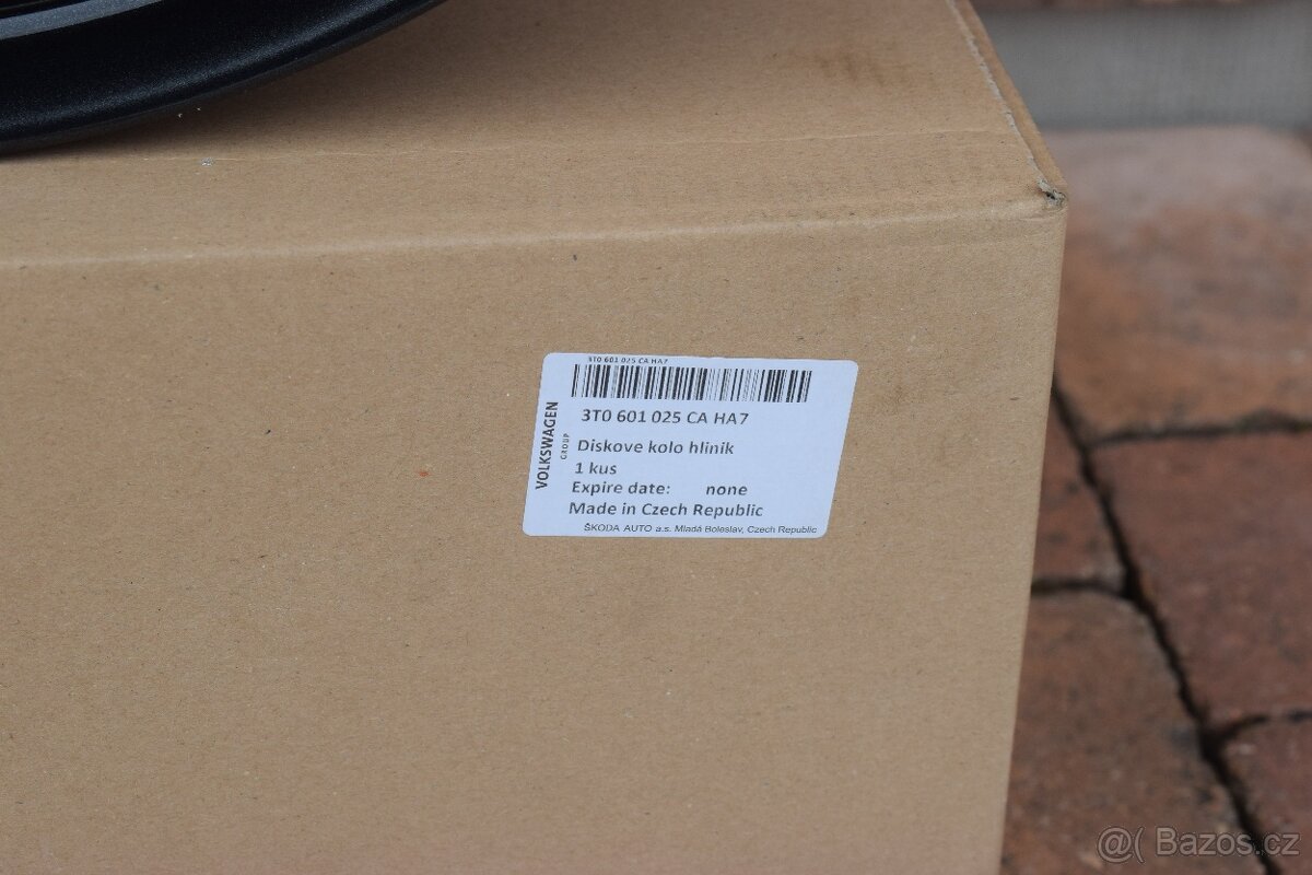 5×112 R17 Hliníkové disky originál ŠKODA Superb II – model C - 5