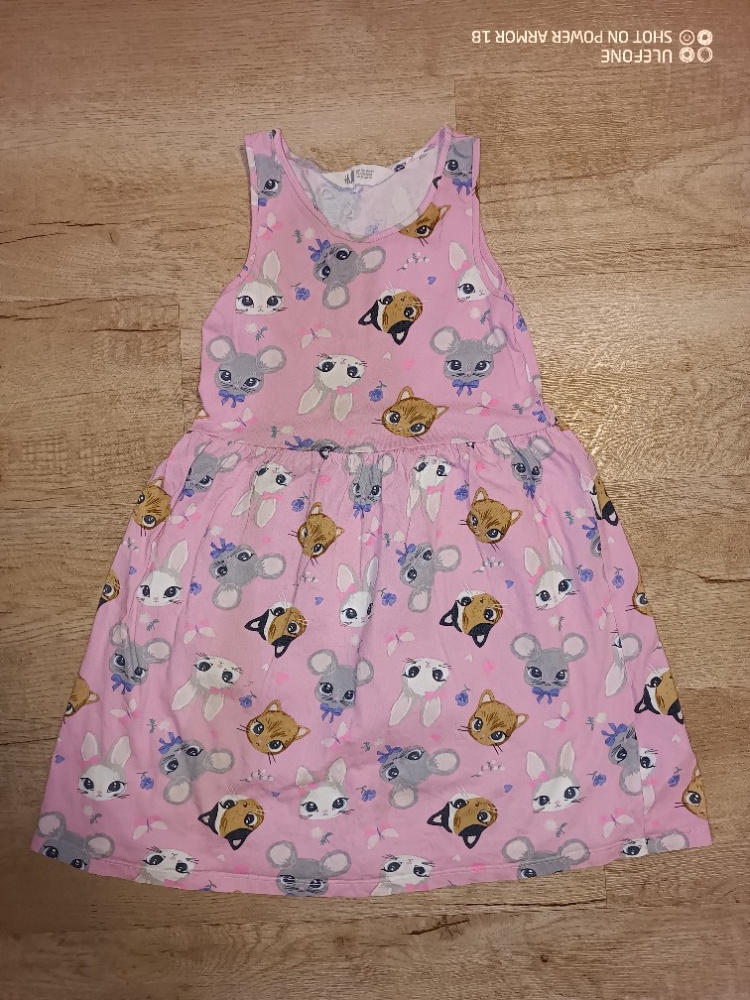 5x letní šaty vel. 122/128 - 5