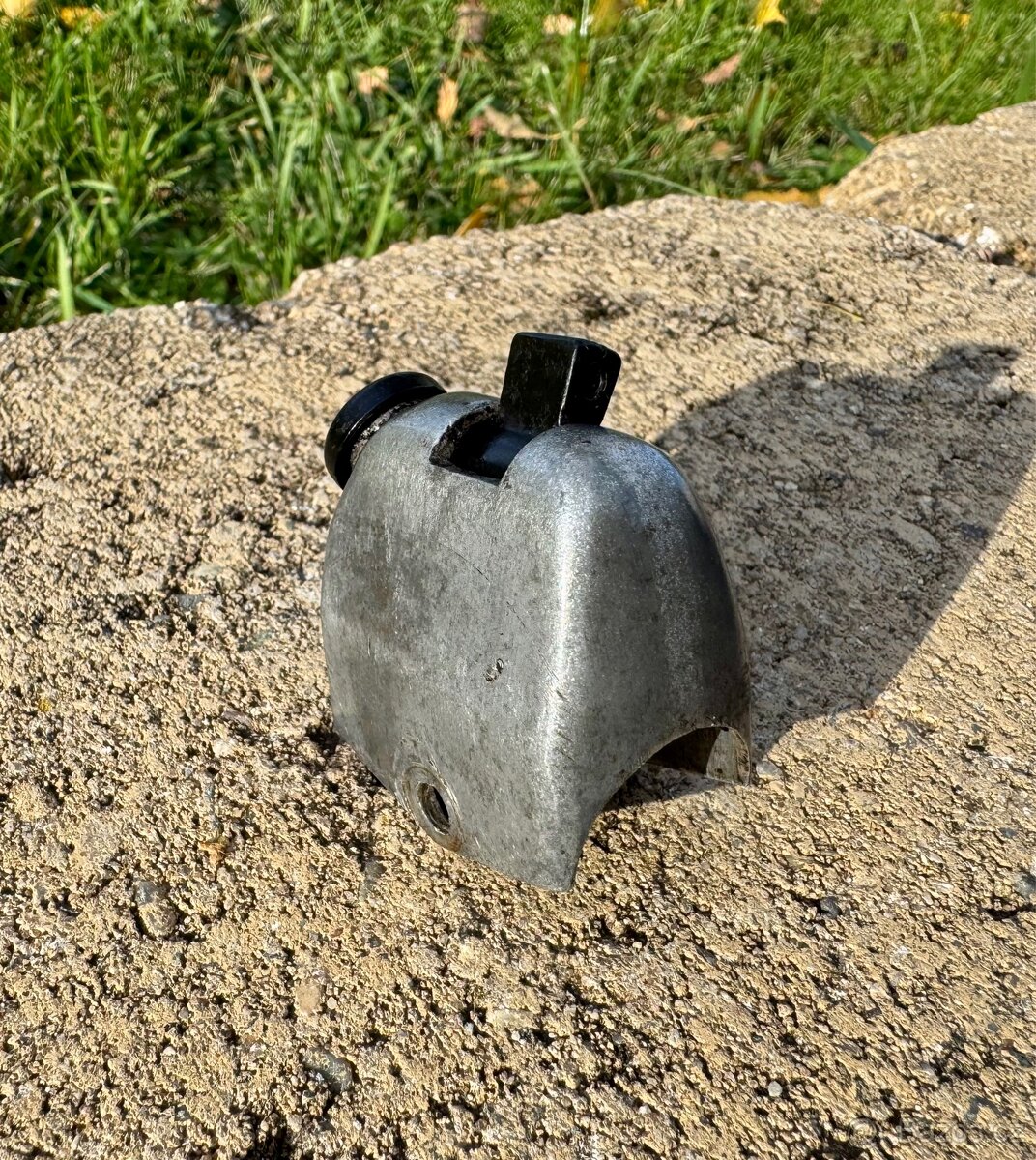 Jawa perak FJ, ČZ 125 B T - hliníkový přepínač - 5