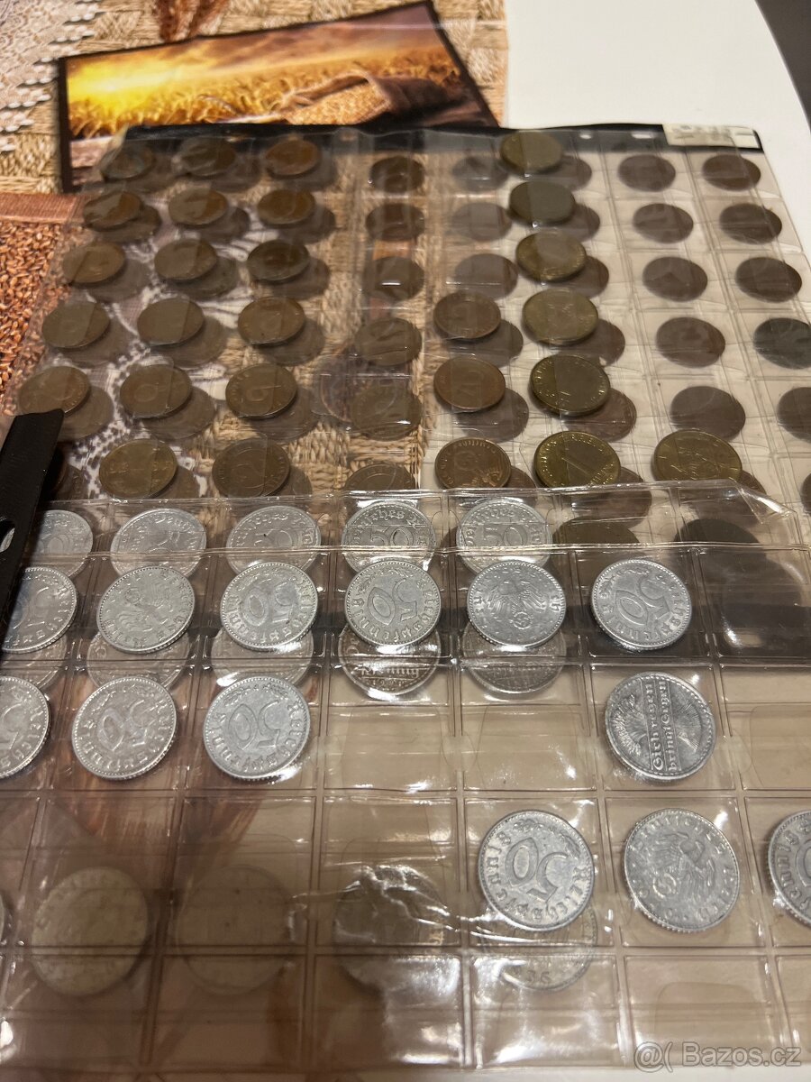 Známky staré Reich a Saar série atd Nemecko - 5