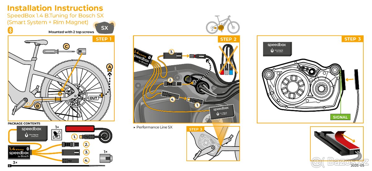 SpeedBox 1.4 B.Tuning pro Bosch SX (Smart System+Rim Magnet) - 5