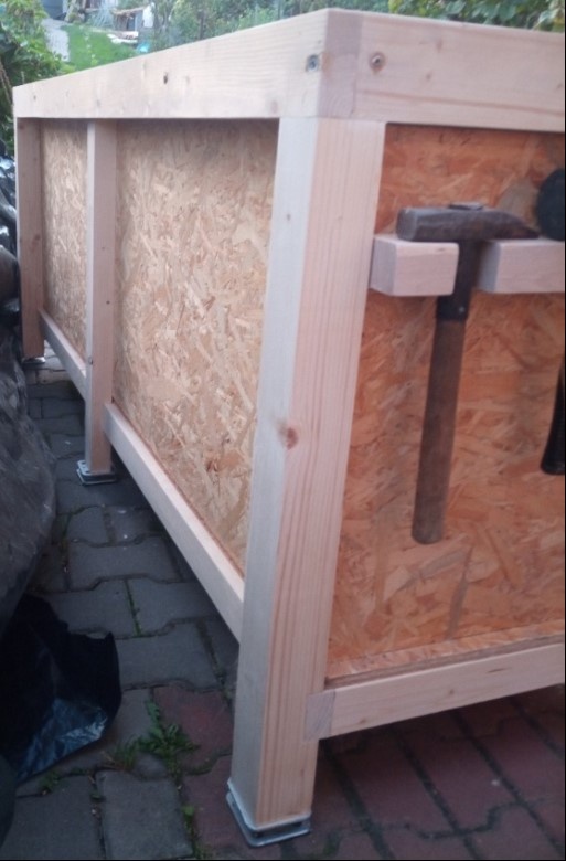 Dílenský stůl - ponk, pracovní stůl do dílny - 5