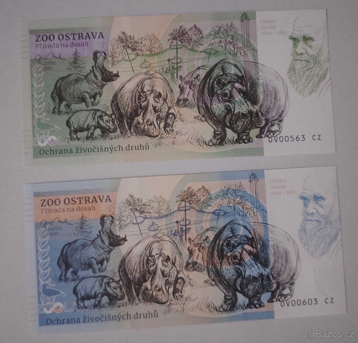 ZOOlar - pamätná suvenírová bankovka SK-CZ-PL ZOO - 5