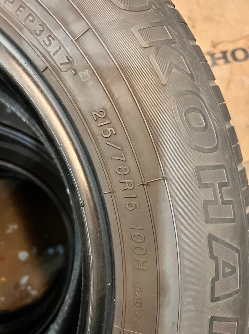 215/70 R16 100H letní M+S pneu - DOT 2017 - 5