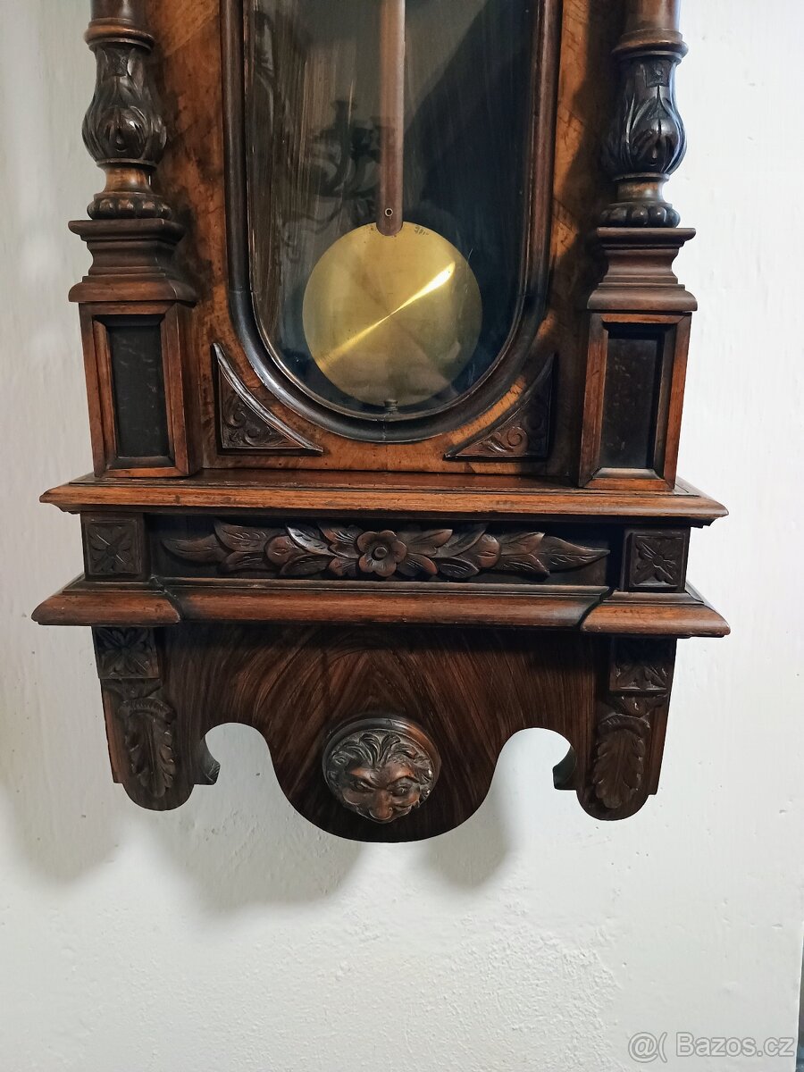 Velké čtvrťové hodiny pendlovky - 5