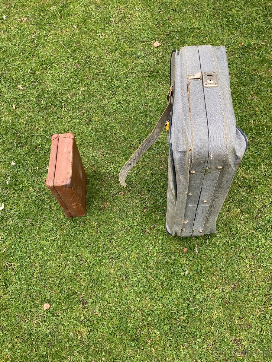 Staré retro kufry - 5