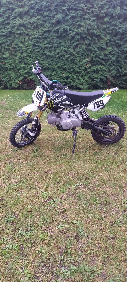 Pitbike 125 ccm, 4T, Automat 15mh