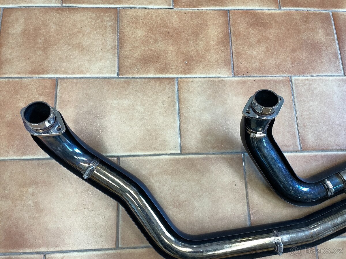 Kawasaki VN 900 výfuk Big Radius 2v2 černý - 5