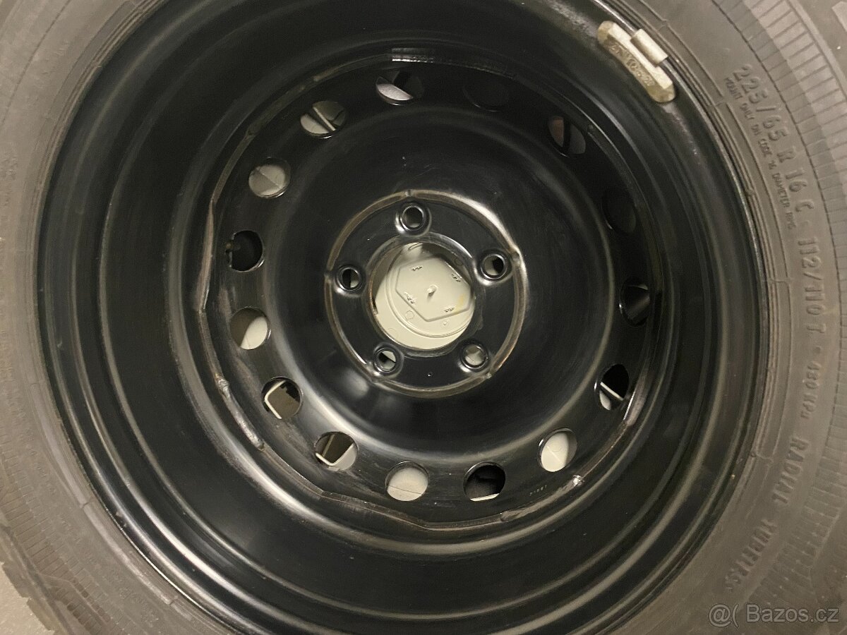 ORIGINAL sada plech. disků RENAULT MASTER 225/65/16 - 5