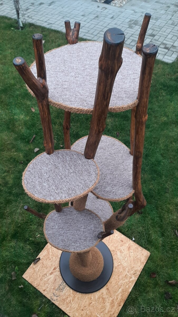 Velky kocici strom - skrabadlo pro kocky - 5