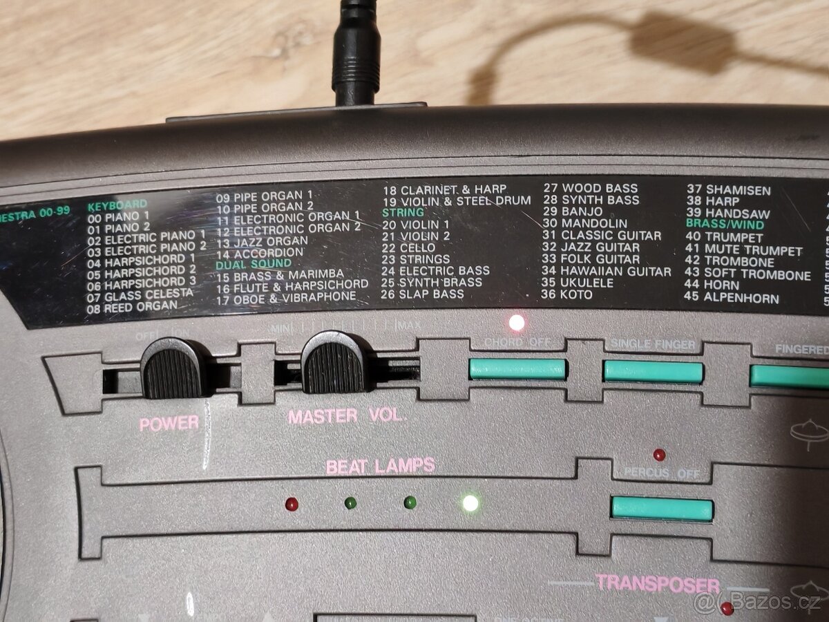 Elektronické klávesy FIAST MC-6A - 5