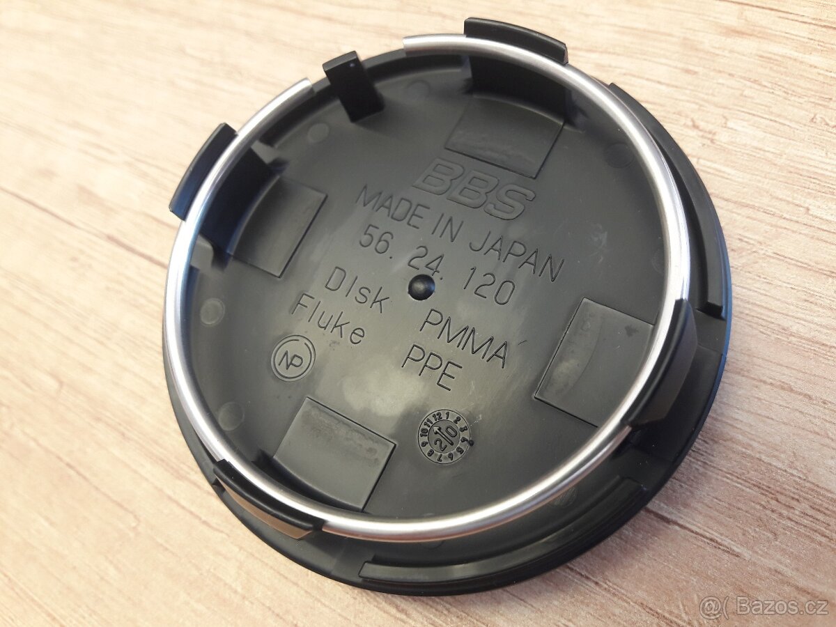 Prodám poličky orig. BBS 3D logo 70,6mm - 5