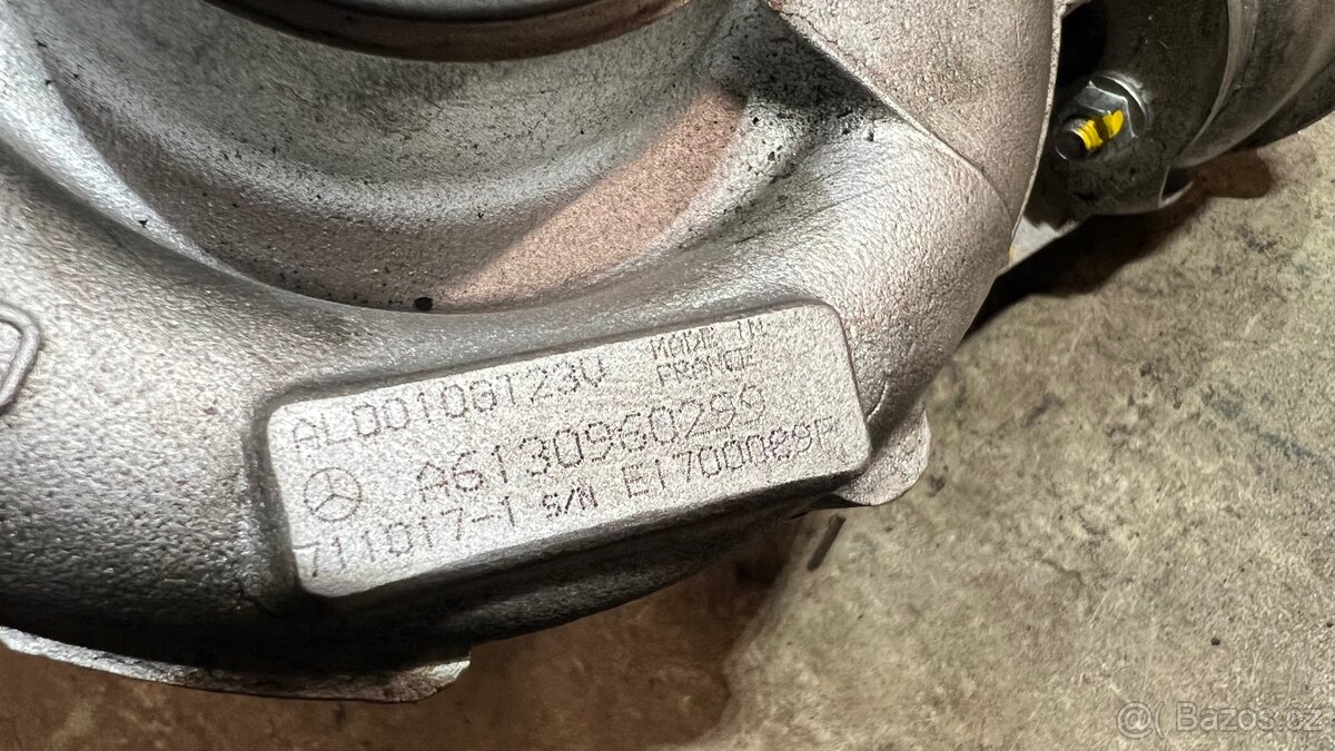 Turbodmychadlo Mercedes - 5