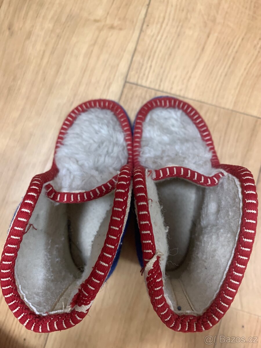 Retro dětské papučky - 5
