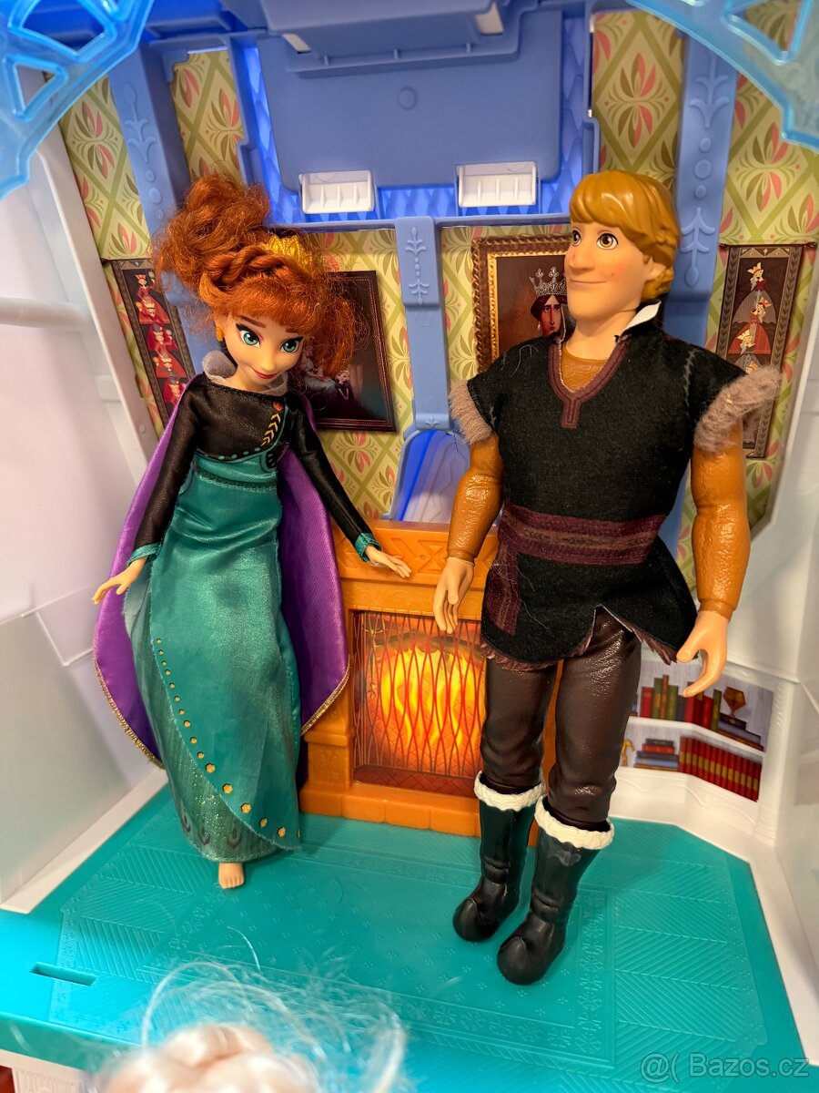 Frozen Arendelle Elsa zamek s panenkami - 5