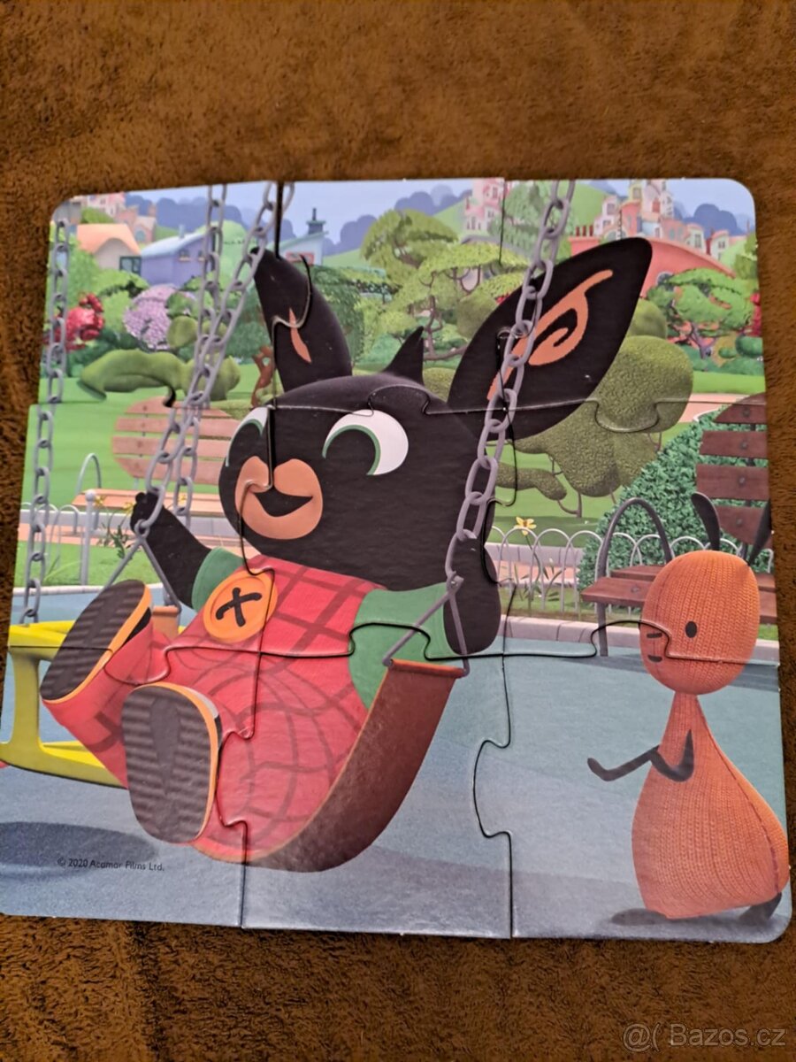 Hra pro nejmenší 2+, motiv Binga a jeho přátel - 5