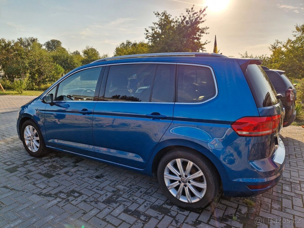► VW TOURAN 1.4TSI 110KW HIGHLINE-NAVI-LED-TAŽNÉ - 7MÍST - 5