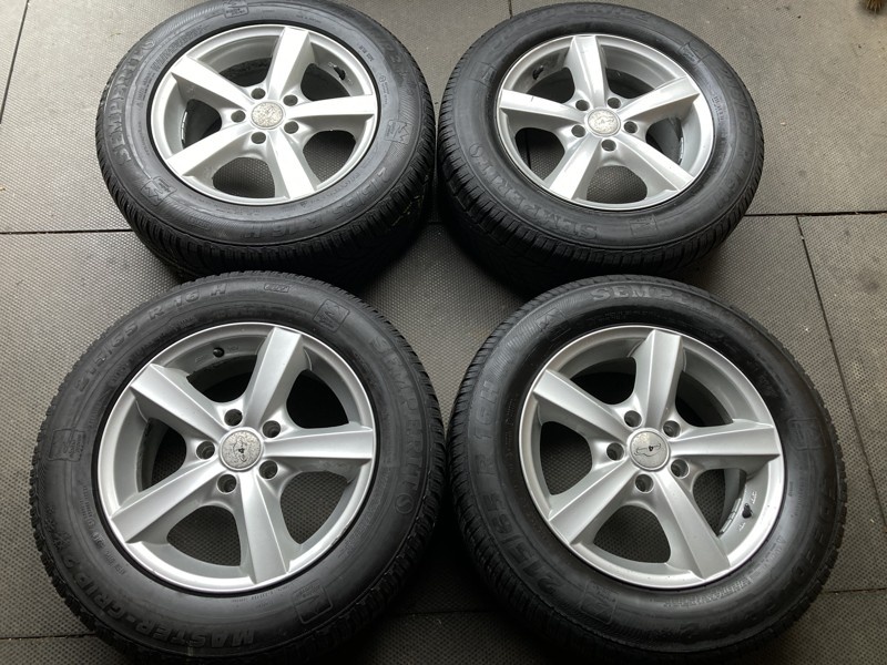 Alu kola NISSAN QASHQAI 5x114,3 zimní pneumatiky 215/65R16 - 5