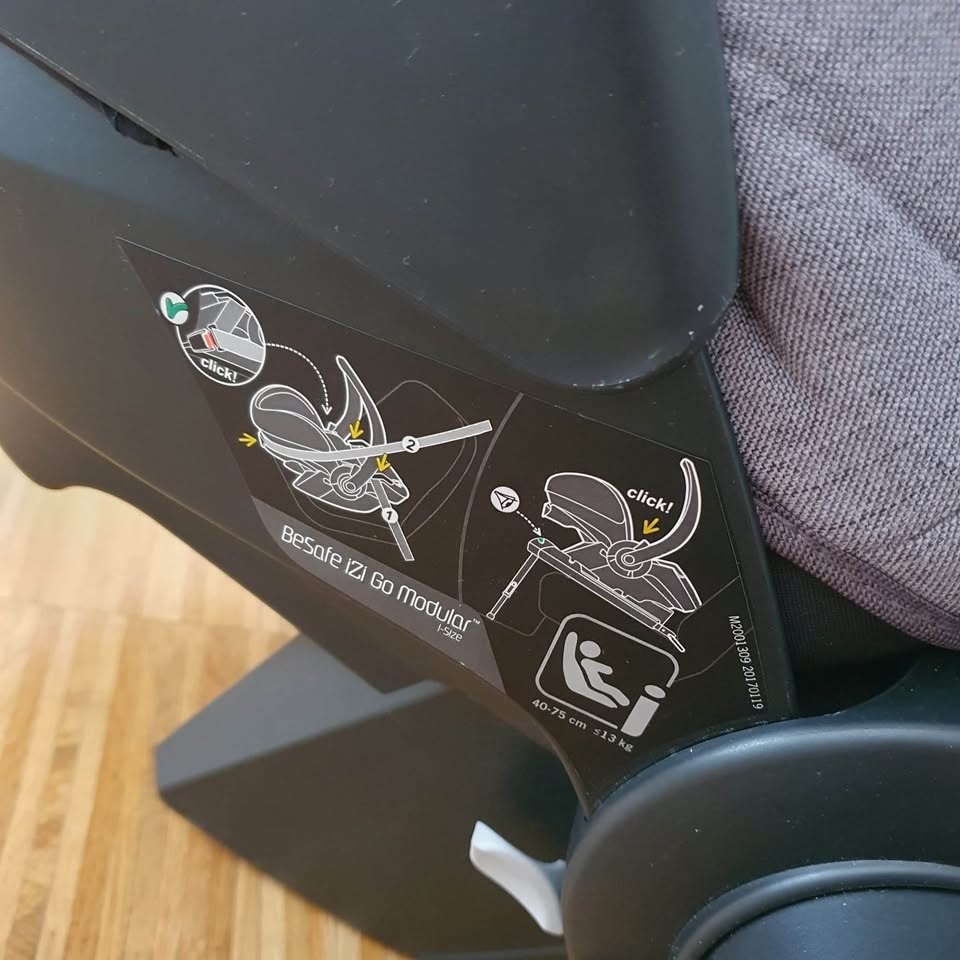 Autosedačka Vajíčko BeSafe iZi Go - 5