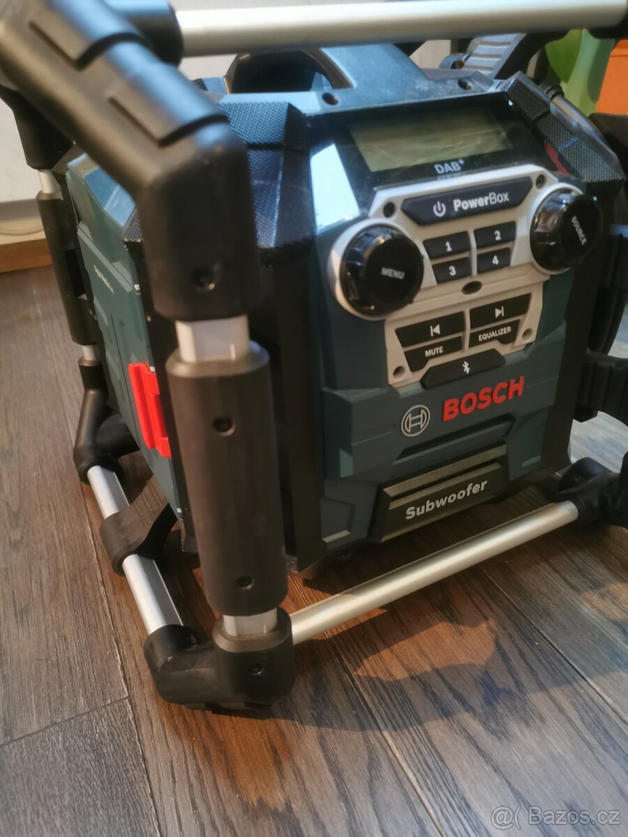 Stavední radio Bosch Aku / na kabel - 5