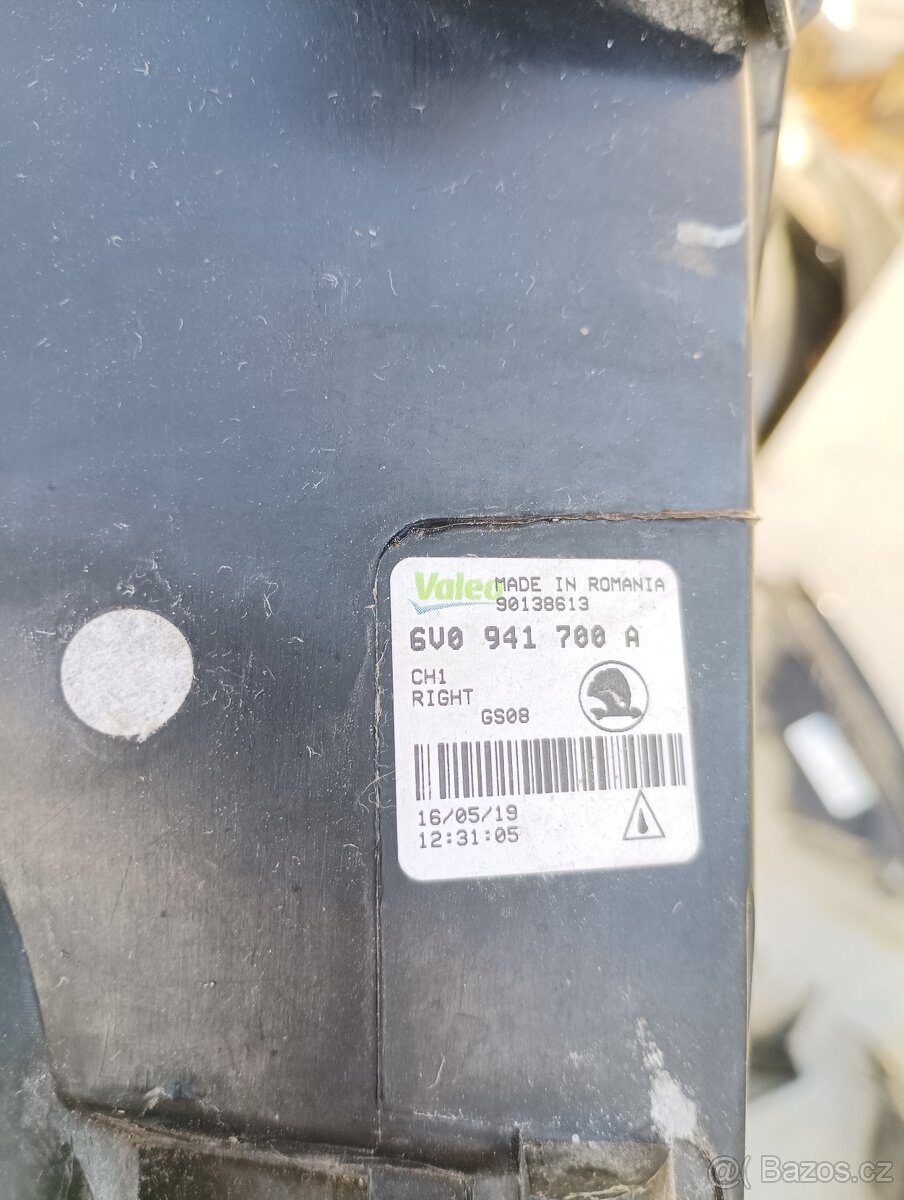 Mlhovky škoda rapid , octavia 3 , fabia 3 - 5